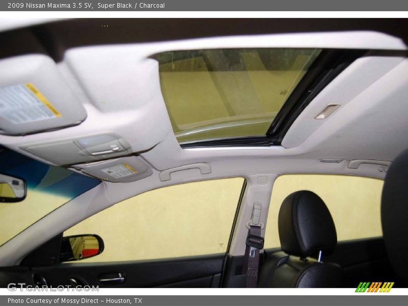 Super Black / Charcoal 2009 Nissan Maxima 3.5 SV
