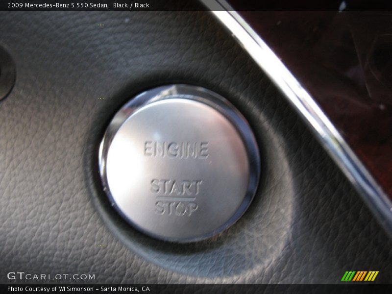 Black / Black 2009 Mercedes-Benz S 550 Sedan