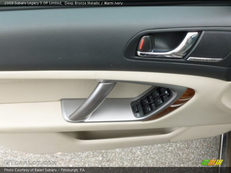 Deep Bronze Metallic / Warm Ivory 2009 Subaru Legacy 3.0R Limited