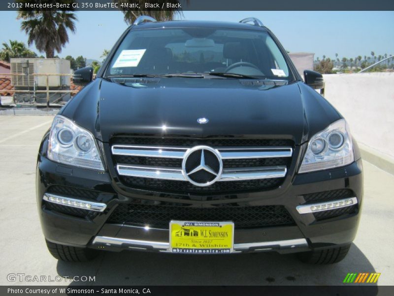 Black / Black 2012 Mercedes-Benz GL 350 BlueTEC 4Matic
