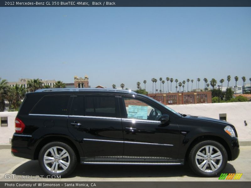 Black / Black 2012 Mercedes-Benz GL 350 BlueTEC 4Matic