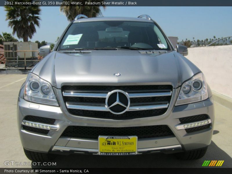 Paladium Silver Metallic / Black 2012 Mercedes-Benz GL 350 BlueTEC 4Matic