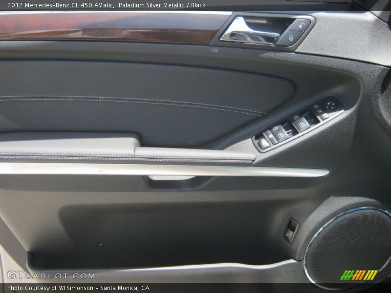 Paladium Silver Metallic / Black 2012 Mercedes-Benz GL 450 4Matic