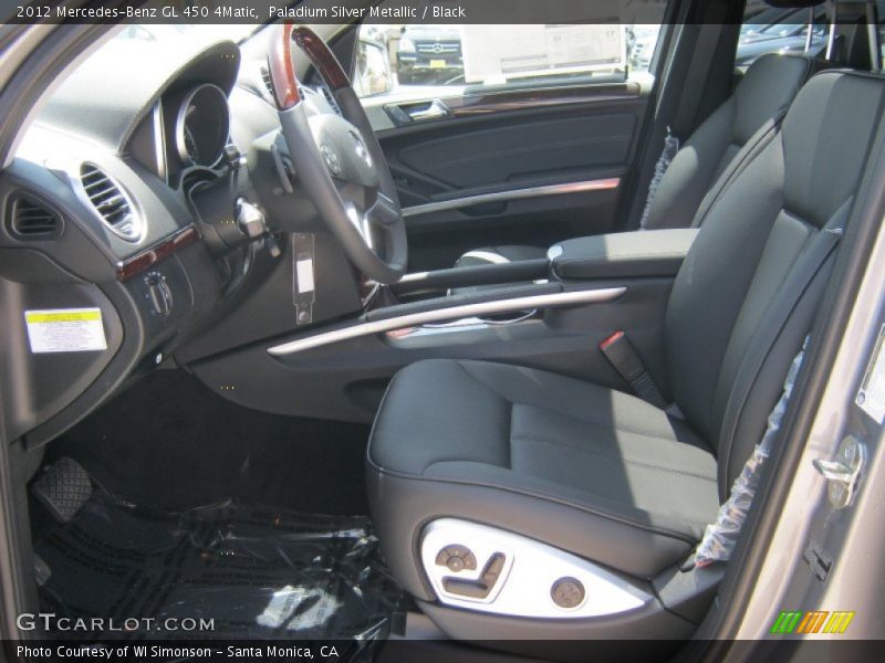 Paladium Silver Metallic / Black 2012 Mercedes-Benz GL 450 4Matic