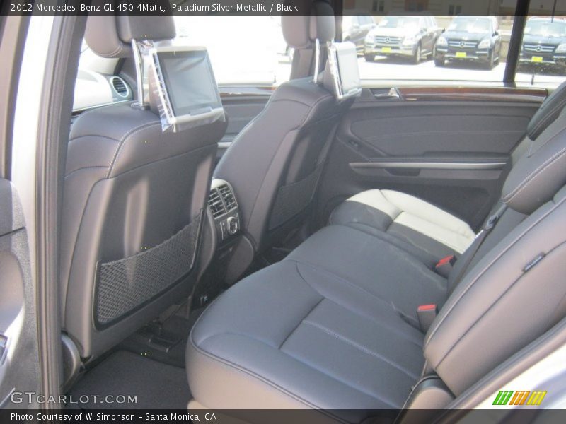 Paladium Silver Metallic / Black 2012 Mercedes-Benz GL 450 4Matic