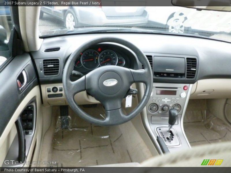 Regal Blue Pearl / Ivory 2007 Subaru Legacy 2.5i Sedan