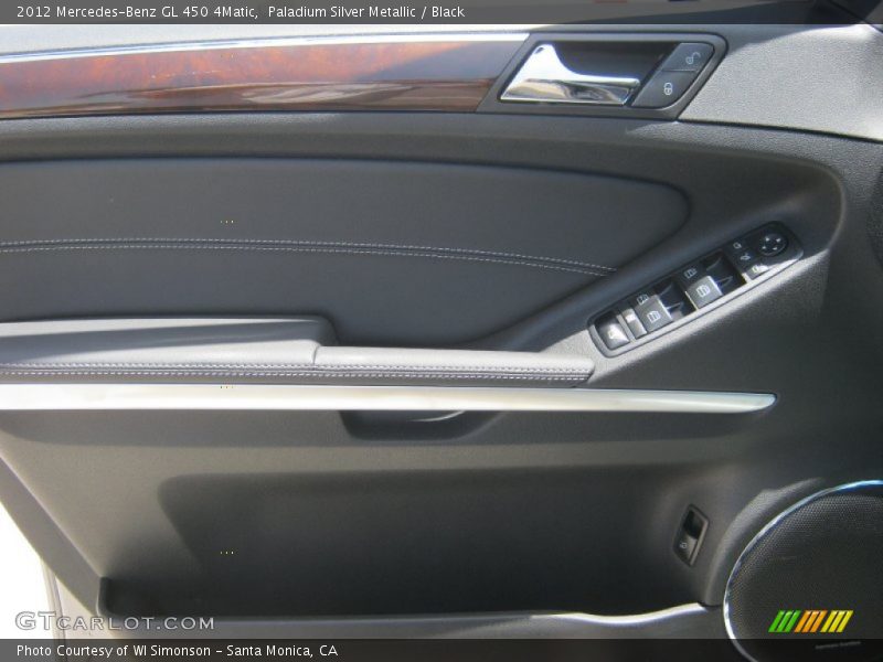 Paladium Silver Metallic / Black 2012 Mercedes-Benz GL 450 4Matic