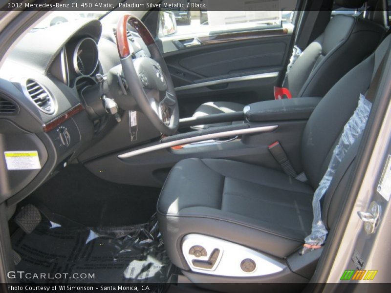 Paladium Silver Metallic / Black 2012 Mercedes-Benz GL 450 4Matic