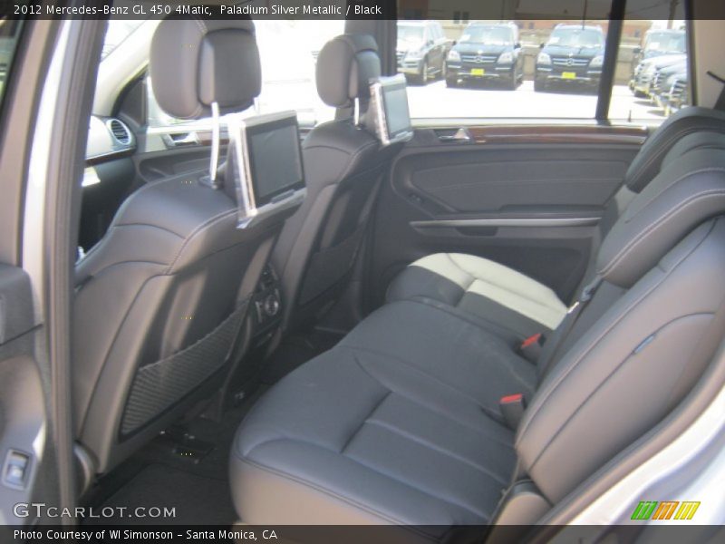 Paladium Silver Metallic / Black 2012 Mercedes-Benz GL 450 4Matic