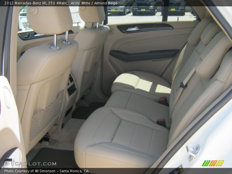 Arctic White / Almond Beige 2012 Mercedes-Benz ML 350 4Matic