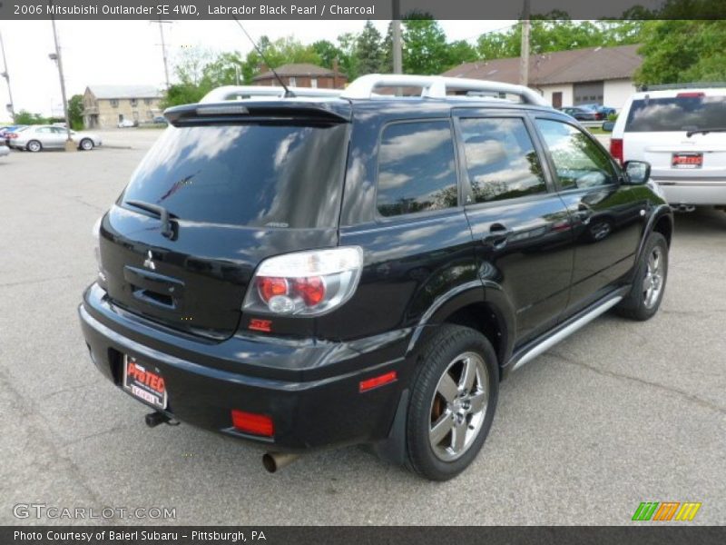 Labrador Black Pearl / Charcoal 2006 Mitsubishi Outlander SE 4WD