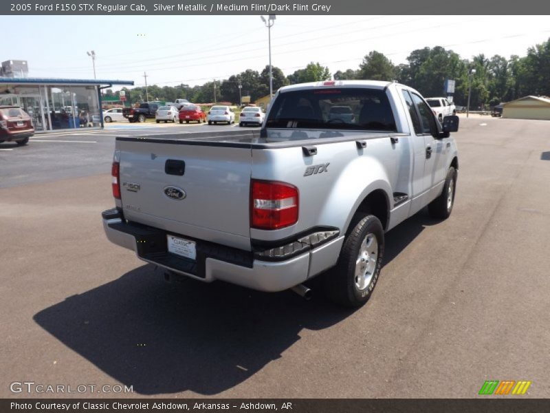 Silver Metallic / Medium Flint/Dark Flint Grey 2005 Ford F150 STX Regular Cab