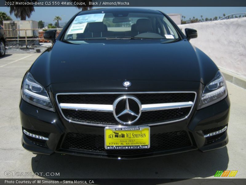 Black / Almond/Mocha 2012 Mercedes-Benz CLS 550 4Matic Coupe