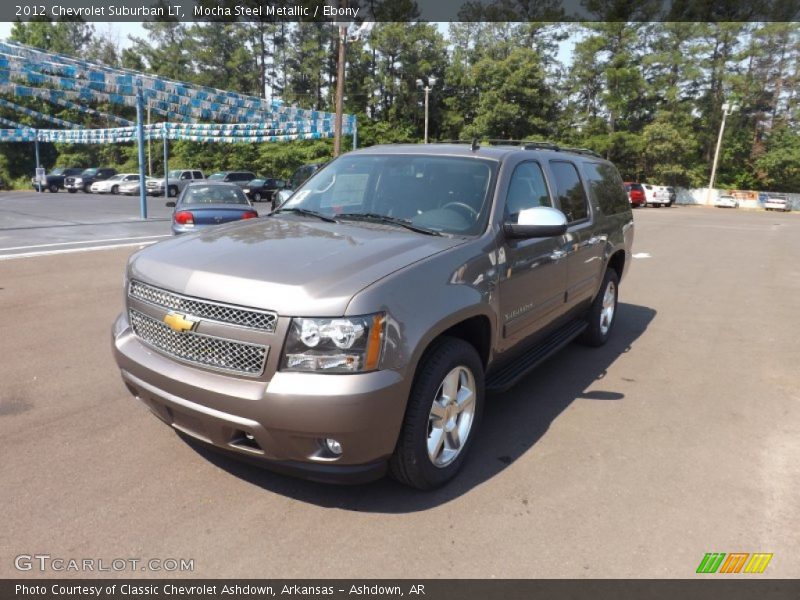 Mocha Steel Metallic / Ebony 2012 Chevrolet Suburban LT
