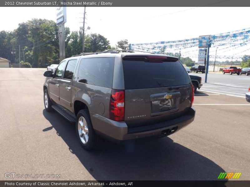 Mocha Steel Metallic / Ebony 2012 Chevrolet Suburban LT