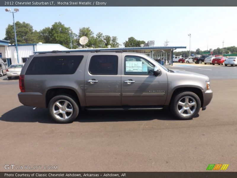 Mocha Steel Metallic / Ebony 2012 Chevrolet Suburban LT