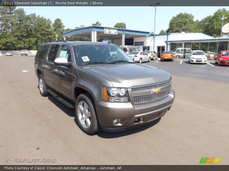 Mocha Steel Metallic / Ebony 2012 Chevrolet Suburban LT