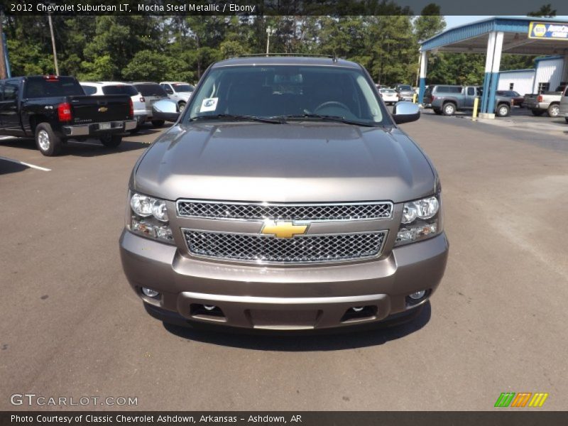 Mocha Steel Metallic / Ebony 2012 Chevrolet Suburban LT