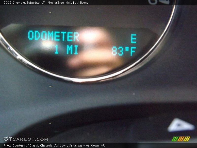 Mocha Steel Metallic / Ebony 2012 Chevrolet Suburban LT