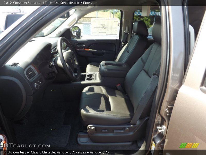 Mocha Steel Metallic / Ebony 2012 Chevrolet Suburban LT