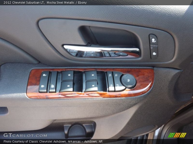 Mocha Steel Metallic / Ebony 2012 Chevrolet Suburban LT