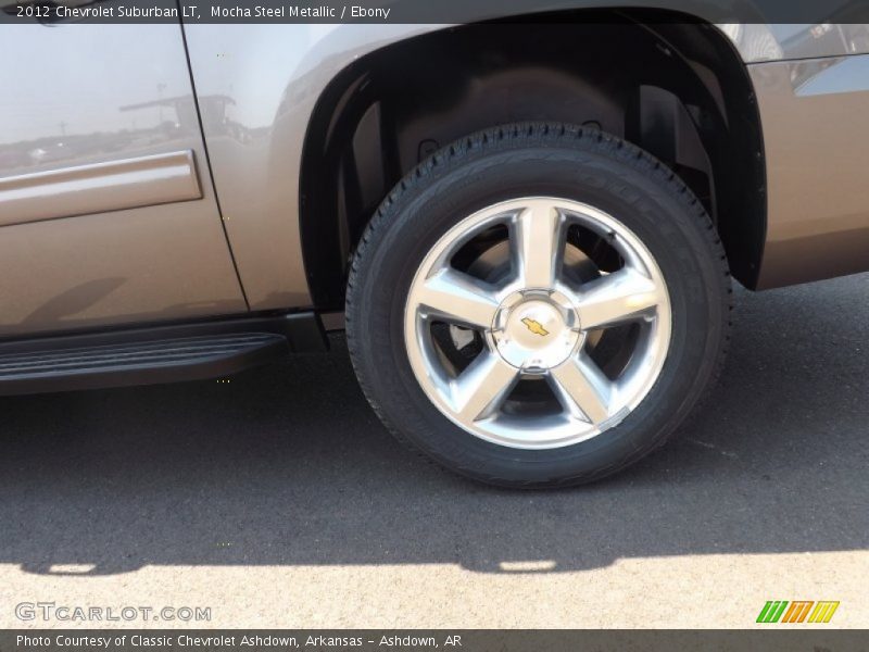 Mocha Steel Metallic / Ebony 2012 Chevrolet Suburban LT