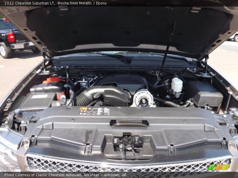Mocha Steel Metallic / Ebony 2012 Chevrolet Suburban LT