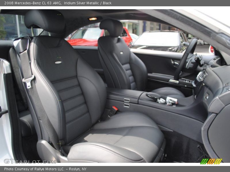 Iridium Silver Metallic / Black 2008 Mercedes-Benz CL 63 AMG