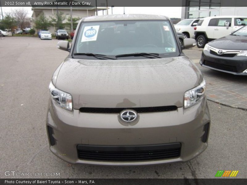 Army Rock Metallic / Dark Gray 2012 Scion xB