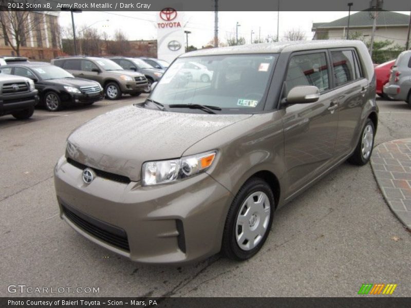 Army Rock Metallic / Dark Gray 2012 Scion xB