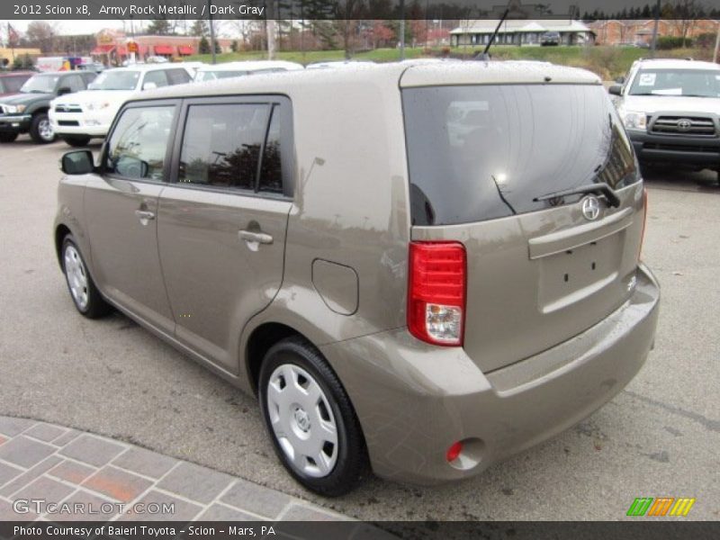 Army Rock Metallic / Dark Gray 2012 Scion xB