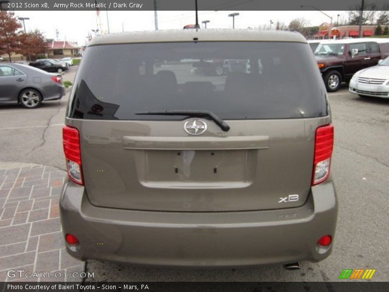 Army Rock Metallic / Dark Gray 2012 Scion xB