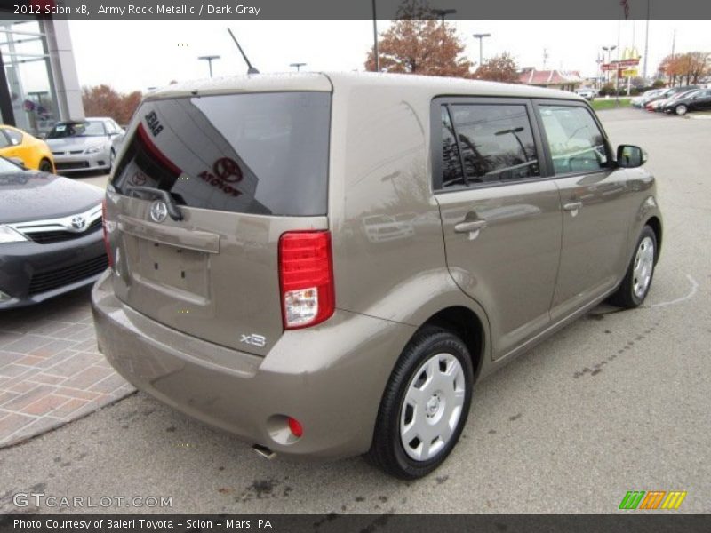 Army Rock Metallic / Dark Gray 2012 Scion xB