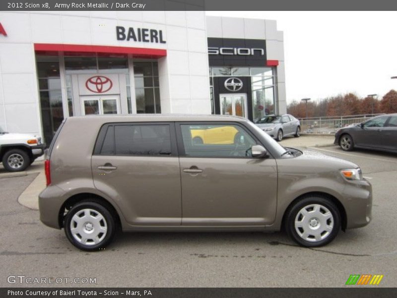 Army Rock Metallic / Dark Gray 2012 Scion xB