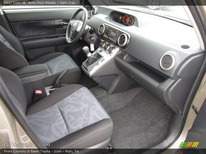 Army Rock Metallic / Dark Gray 2012 Scion xB