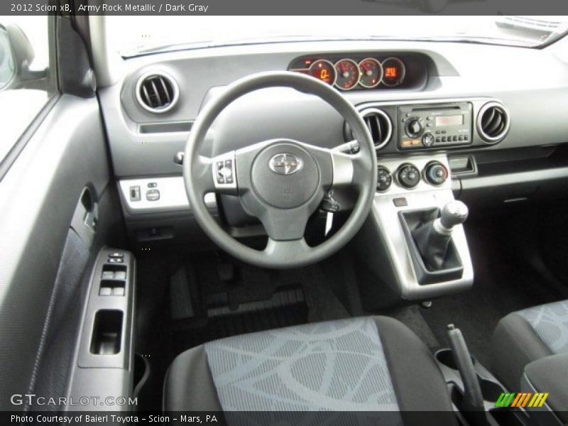 Army Rock Metallic / Dark Gray 2012 Scion xB