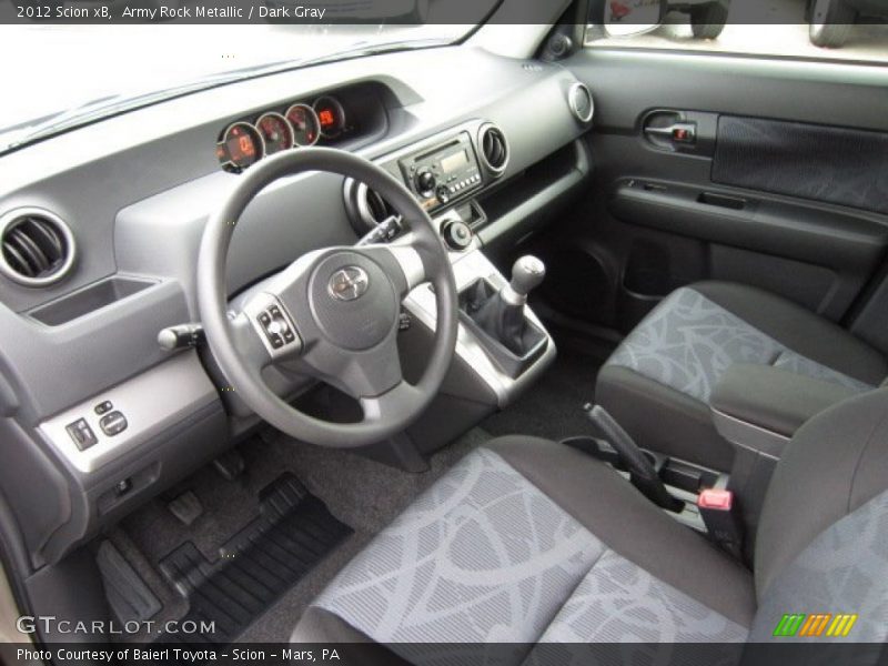 Army Rock Metallic / Dark Gray 2012 Scion xB