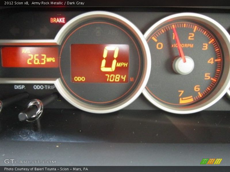 Army Rock Metallic / Dark Gray 2012 Scion xB