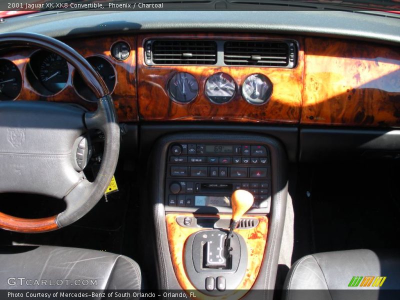 Phoenix / Charcoal 2001 Jaguar XK XK8 Convertible