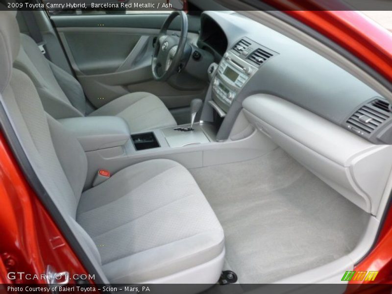 Barcelona Red Metallic / Ash 2009 Toyota Camry Hybrid