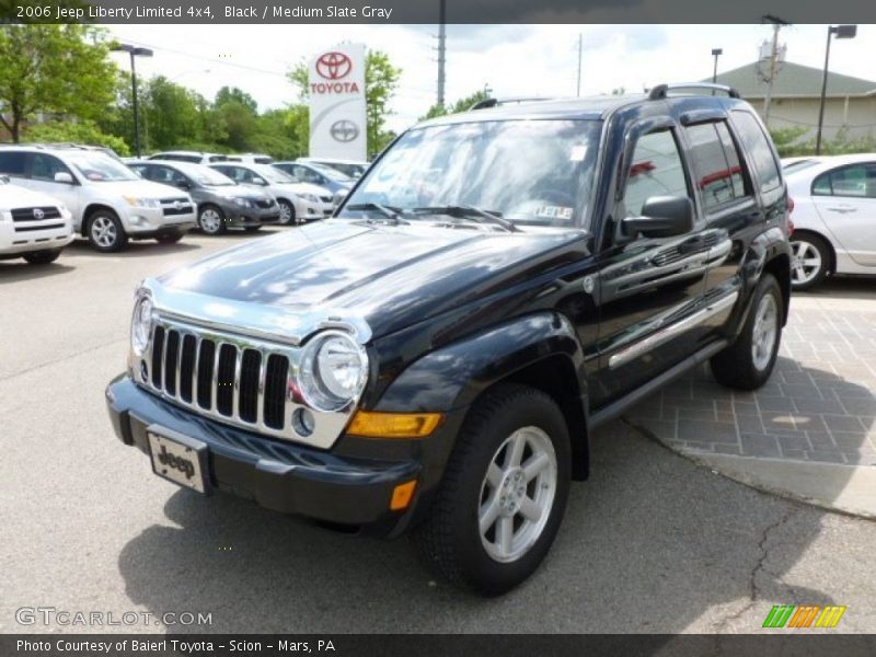 Black / Medium Slate Gray 2006 Jeep Liberty Limited 4x4