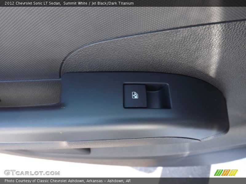 Summit White / Jet Black/Dark Titanium 2012 Chevrolet Sonic LT Sedan