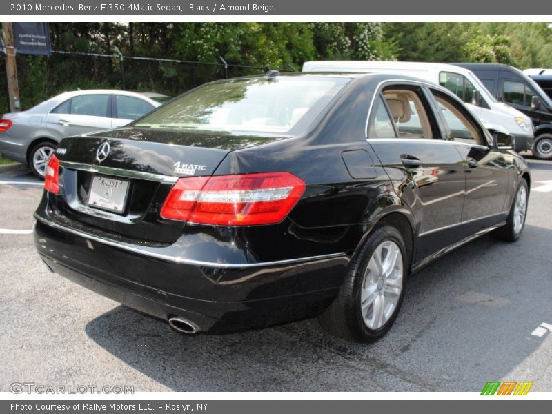 Black / Almond Beige 2010 Mercedes-Benz E 350 4Matic Sedan