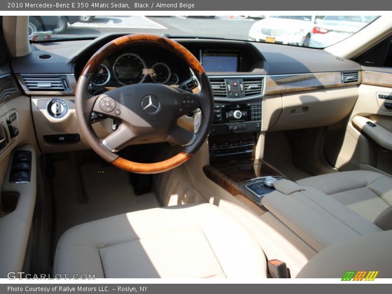Black / Almond Beige 2010 Mercedes-Benz E 350 4Matic Sedan