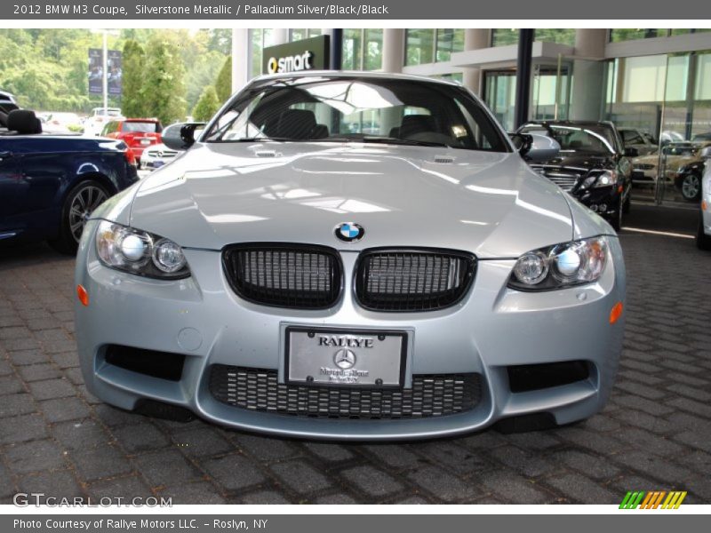 Silverstone Metallic / Palladium Silver/Black/Black 2012 BMW M3 Coupe