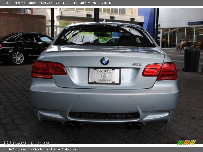Silverstone Metallic / Palladium Silver/Black/Black 2012 BMW M3 Coupe