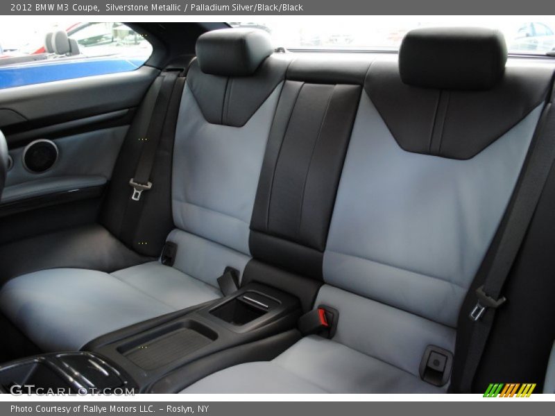 Rear Seat of 2012 M3 Coupe