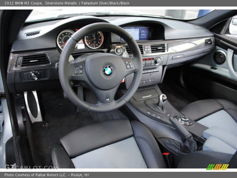 Palladium Silver/Black/Black Interior - 2012 M3 Coupe 