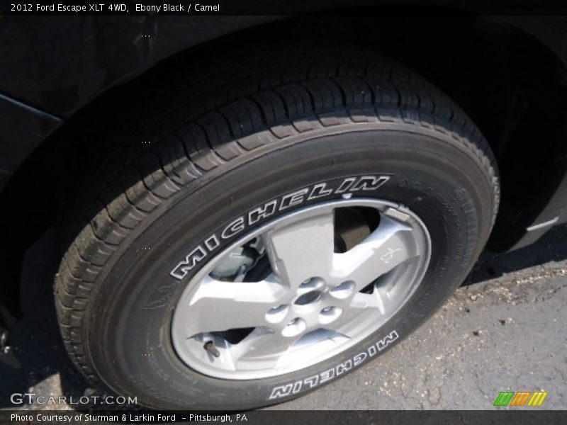 Ebony Black / Camel 2012 Ford Escape XLT 4WD