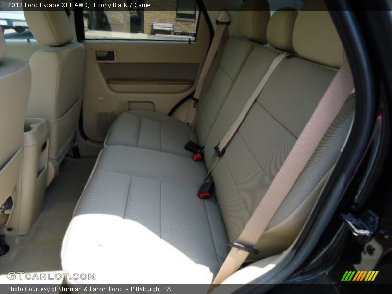 Ebony Black / Camel 2012 Ford Escape XLT 4WD